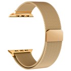 Apple Watch Series 6 44mm CaseUp Milano Metal Loop Kordon Gold